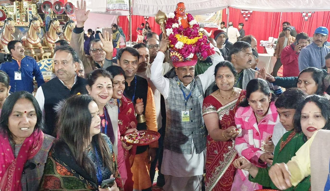 चित्रकूट धाम भीलवाड़ा में बाल हनुमान आगमन
