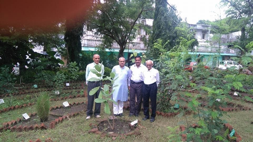 भोपाल विश्वविद्यालय में नाक्षत्रवाटिका