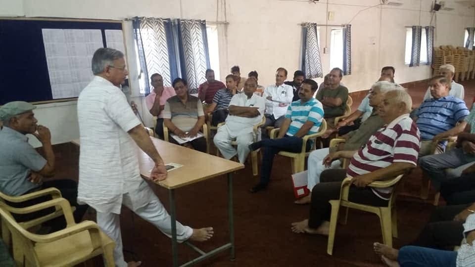 भीलवाड़ा में गोपाल जी आर्य का प्रवास व जल संरक्षण अवलोकन