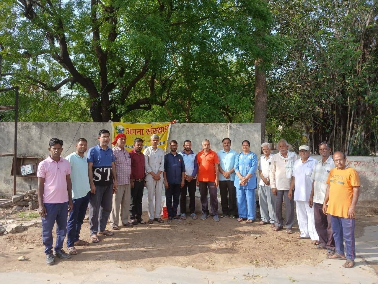 बनेड़ा में 321वां साप्ताहिक हरित मिलन और सफाई