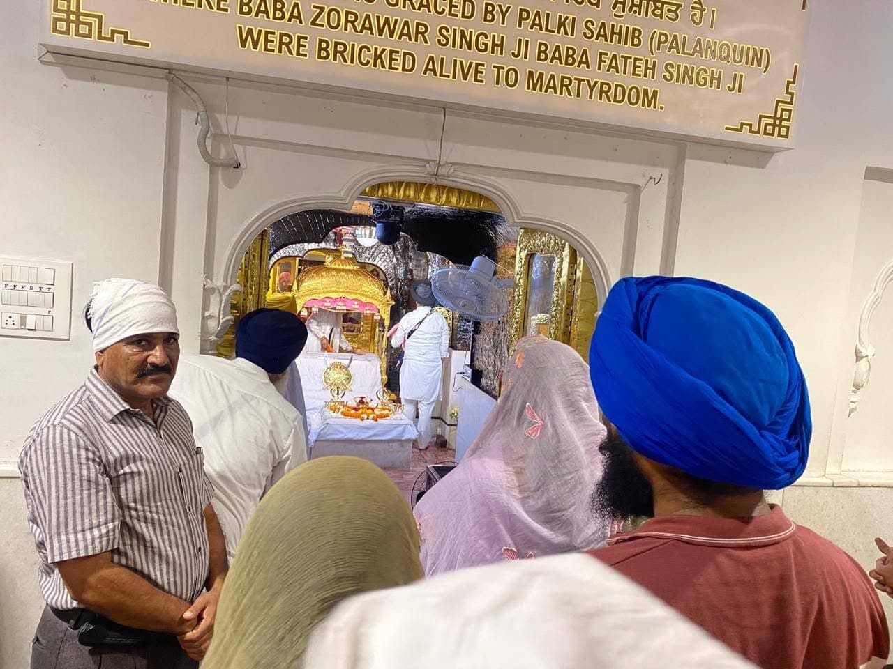 पंजाब के मंडी गोबिंदगढ़ में पौधारोपण और सरहिंद दर्शन