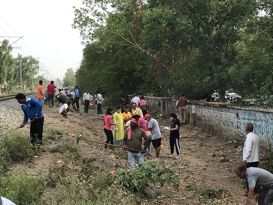 स्वच्छ भीलवाड़ा अभियान में विभिन्न संगठनों की सहभागिता