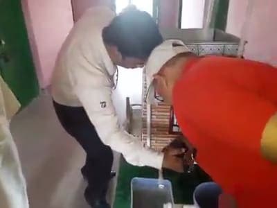 वर्षा जल संरक्षण प्रयोग