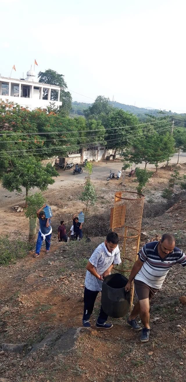 गायत्री नगर टोली भीलवाड़ा कार सेवा