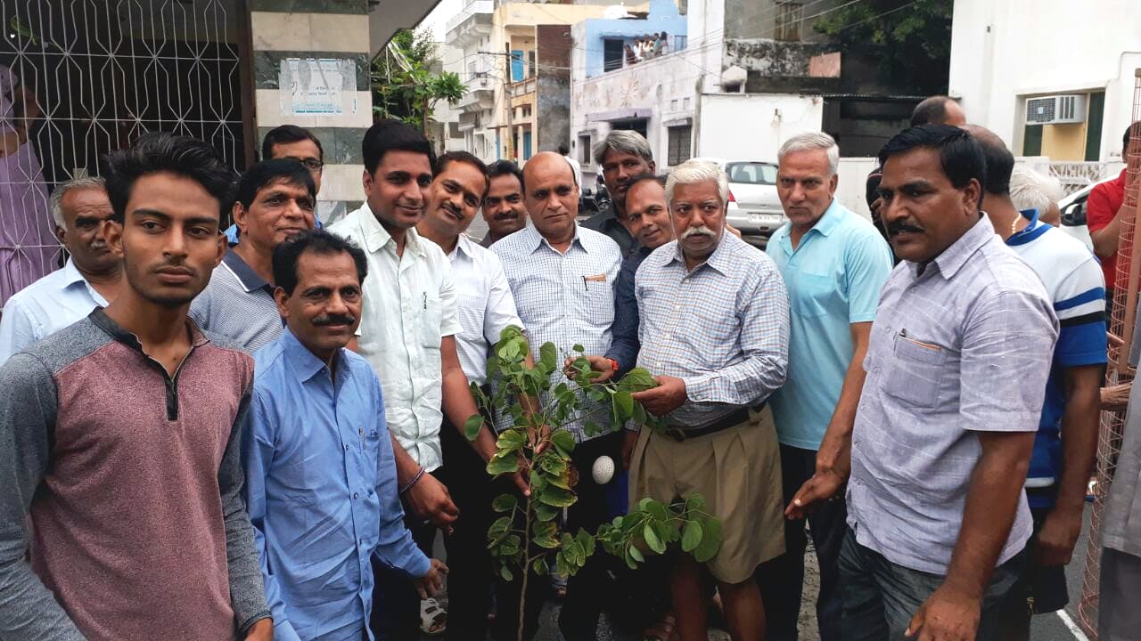पर्यावरण व वर्षा जल संरक्षण संगोष्ठी — MLV टेक्सटाइल कॉलेज, भीलवाड़ा (2018)